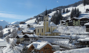 Winterlandschaft Außervillgraten