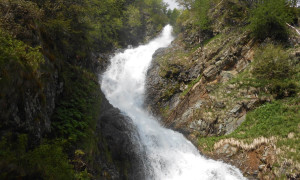 Klapfbach Wasserfall bei der Unterstalleralm