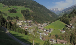 bei der Glinze Blick ins Dorf